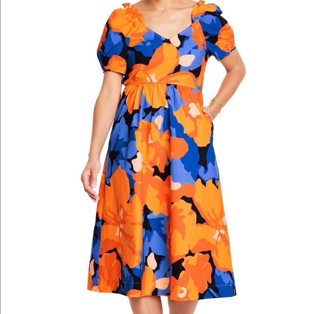 Tabitha Brown x Target Floral Summer Dress 4 NEW